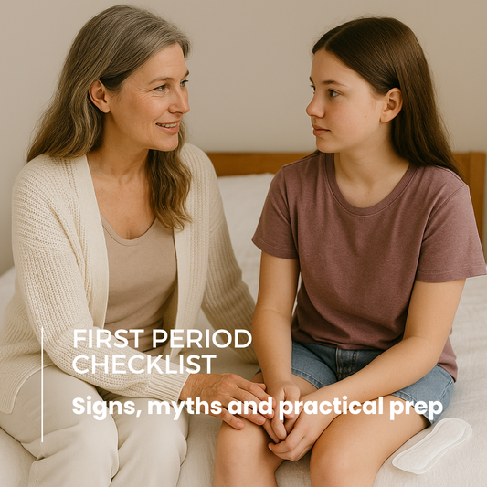 First Period Checklist for Mums