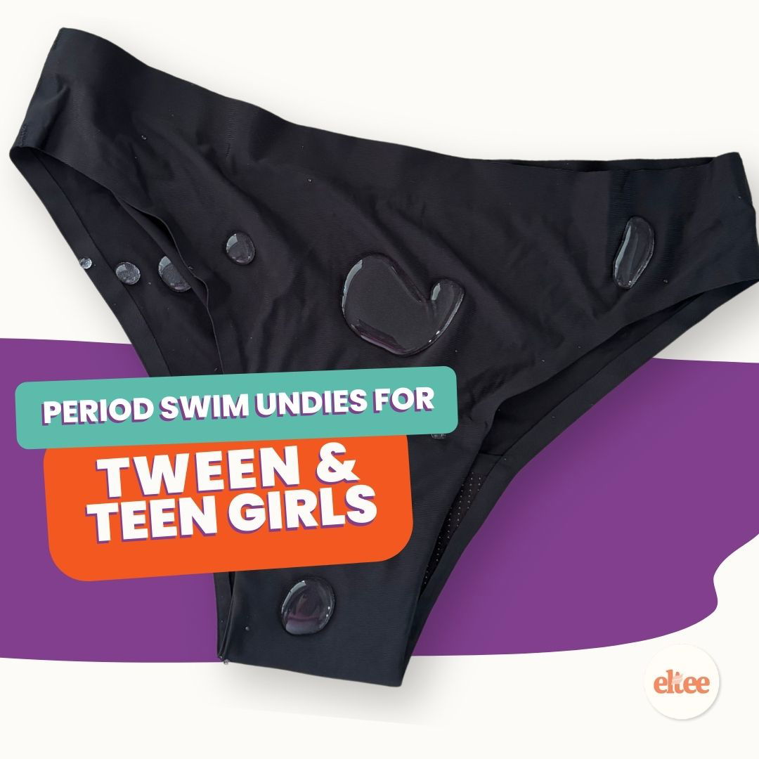 Girls Period Swim Underwear Eltee Sydney 12-14