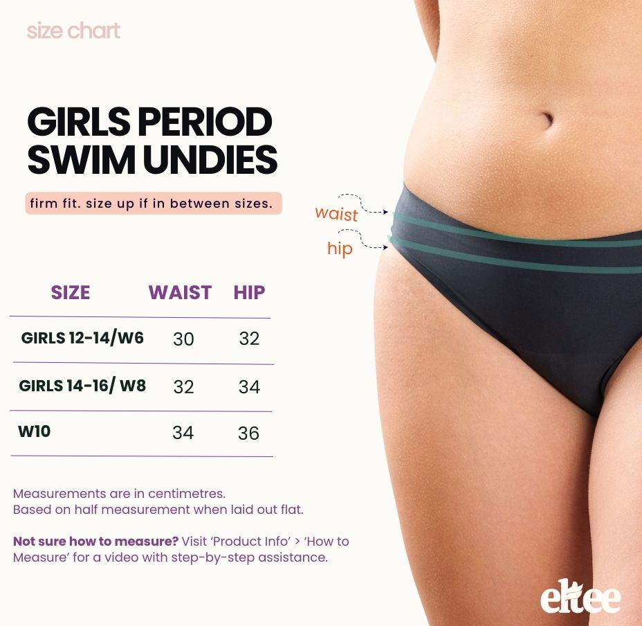 Girls Period Swim Underwear Eltee Sydney #tag1#