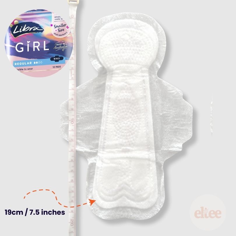 regular Eltee Sydney Libra Girl period pads for girls