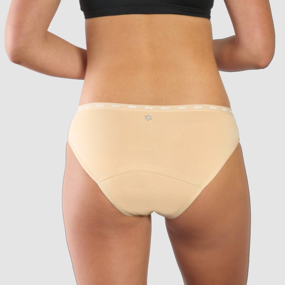 Period Undies for Girls with Bumpers (Neutral)