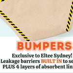 Period Underwear for Girls with Bumpers (Neutral) - Eltee Sydney - 