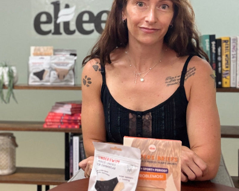 Sarah Greenaway CEO Eltee Sydney period underwear australian small business our mission